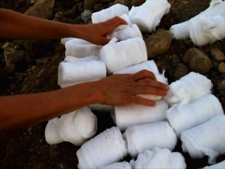 Still from video Sea of Death 2010