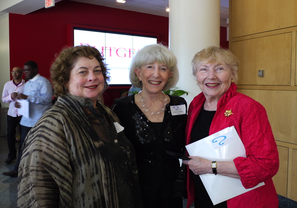 Ferris Olin and Judith K. Brodsky, co-curators of The Fertile Crescent, Gender, Art and Society at the Symposium 01