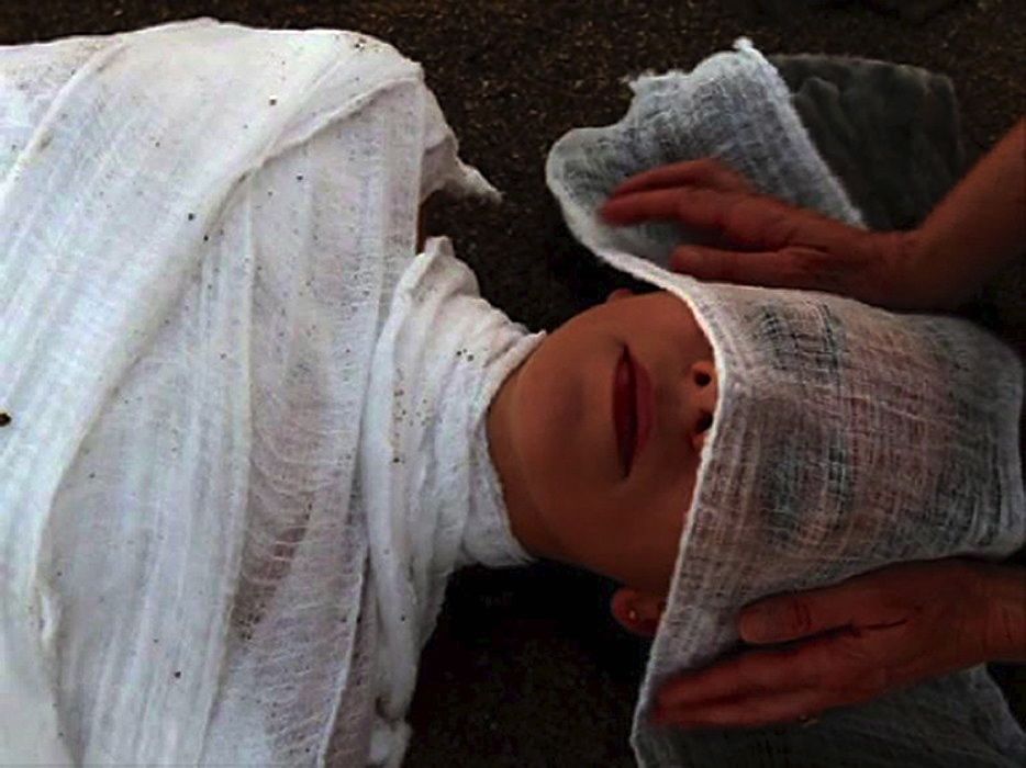 Still from video Sea of Death 2010