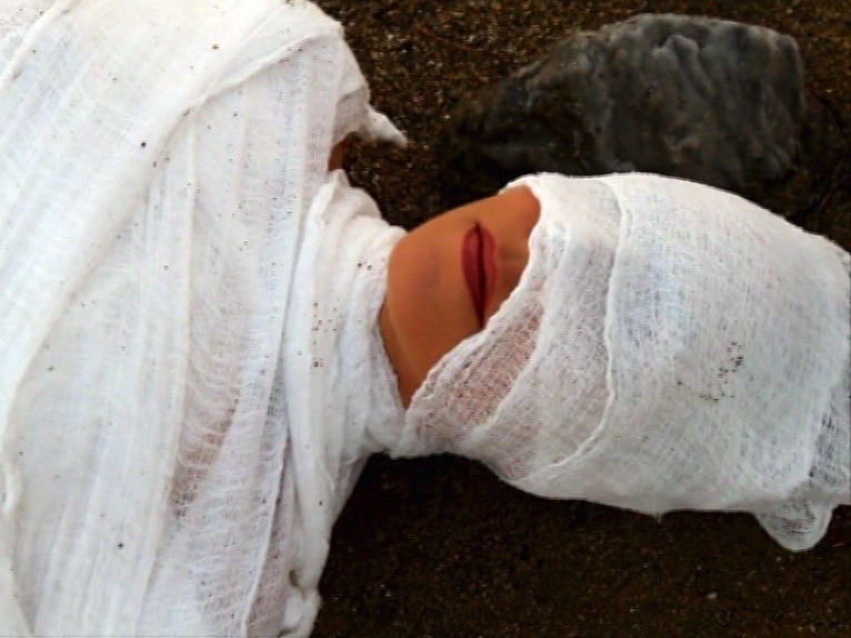 Still from video Sea of Death 2010