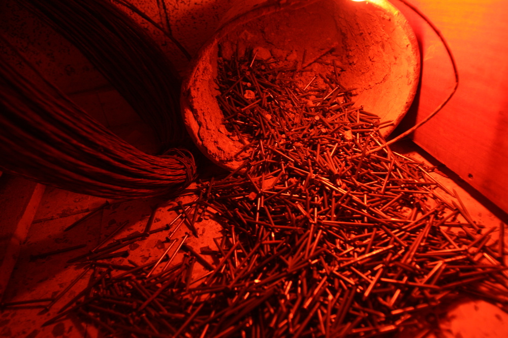 Bucket and Nails (details) Behind the Wall, 05