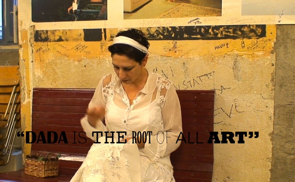 At the Cabaret Voltaire, still from the video DADA-JERUSALEM (2014) Dada-Jerusalem 003