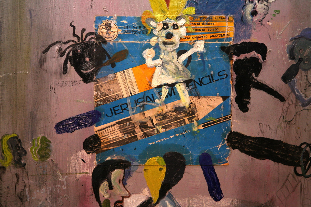 Painting by Zvi Tolkovsky Dada-Jerusalem 011
