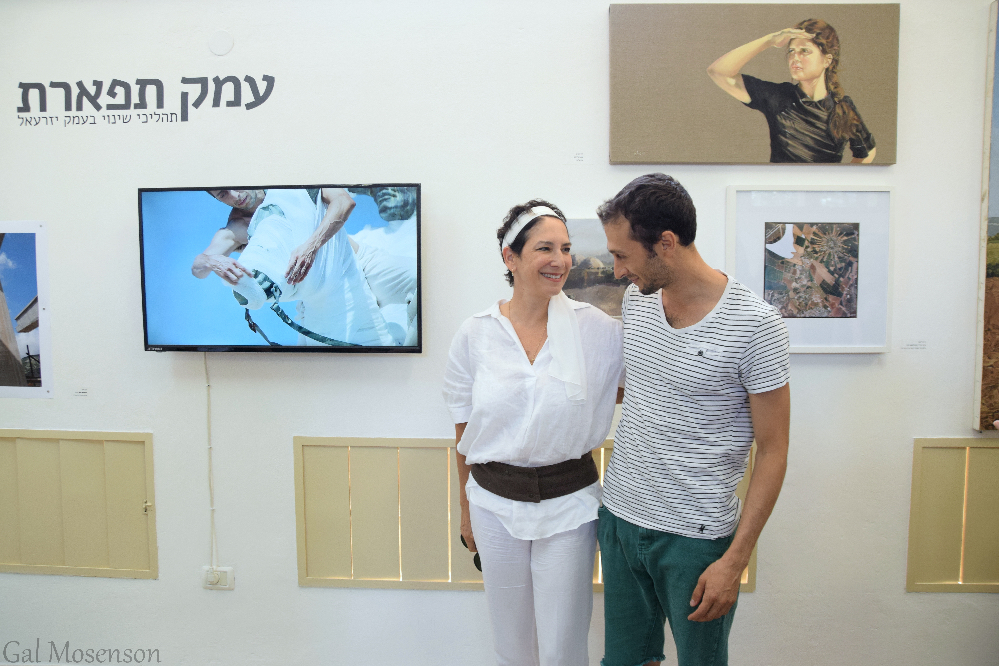 With performer Ram Atkin Matliach, photo Gal Mosenson Glorious Valley 002