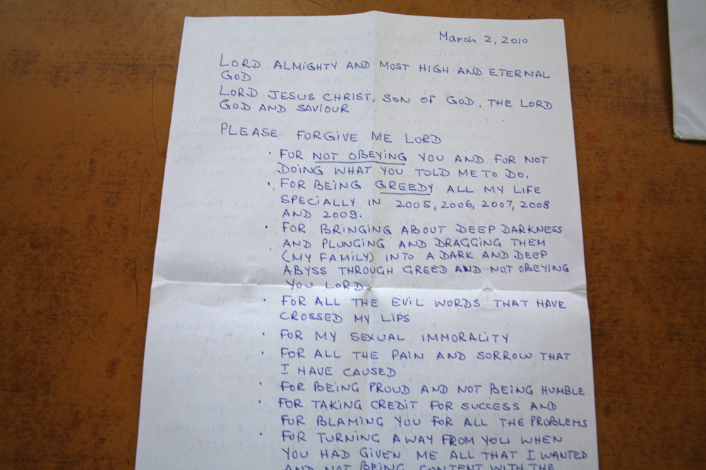 Letters to God, 02.07 2010 018
