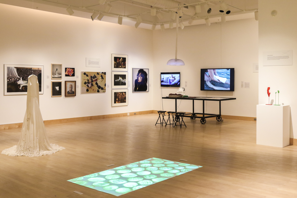 General view at the Center for the Arts Gallery, Towson University, photo, Alec Pugliese Visions of Places TU, 02